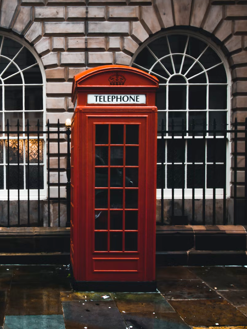 A photo of a telephone box, in the UK where I am from.